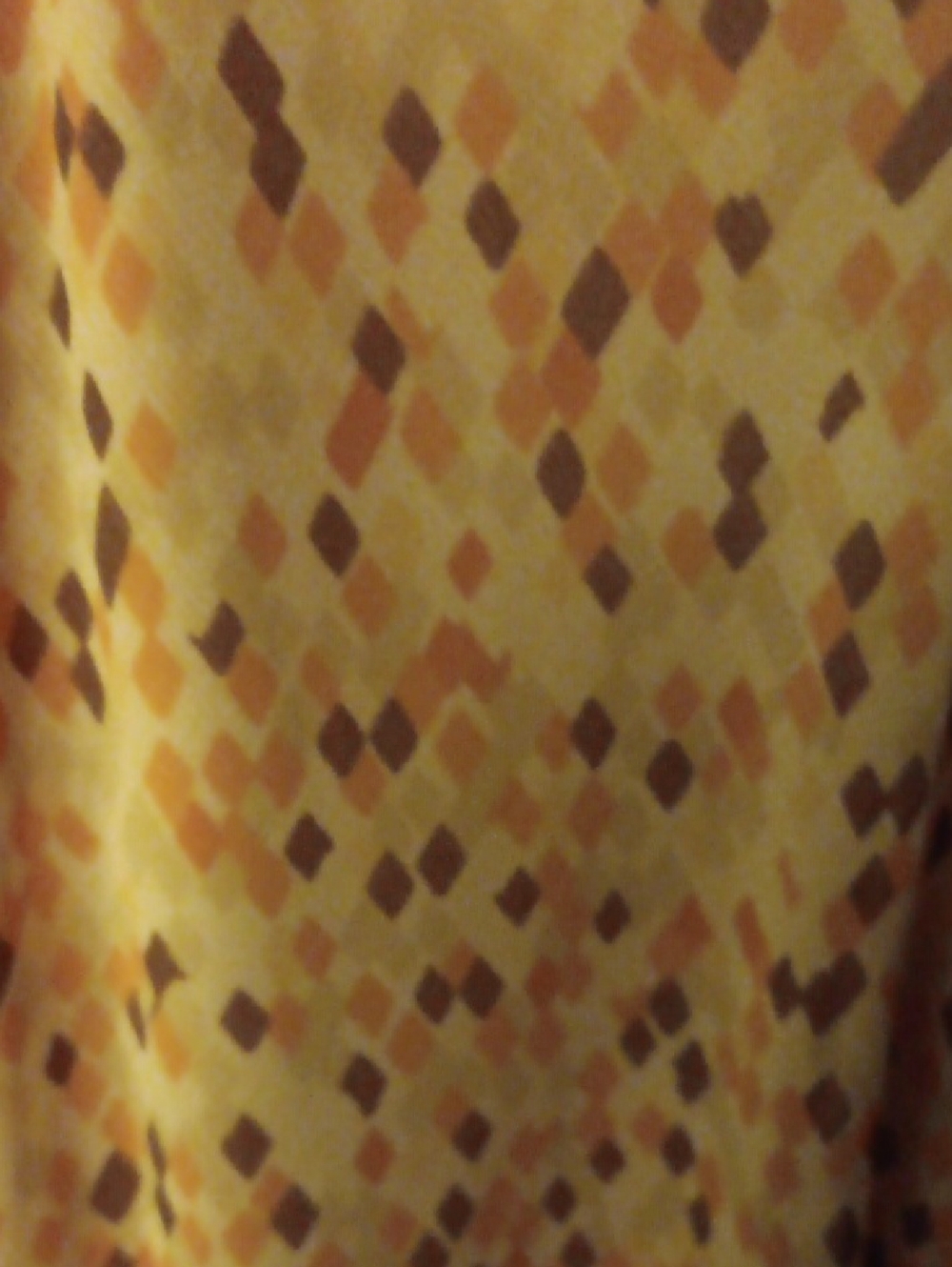 Silhouette brown/peach 🍑Geometric dress - Picture 4 of 4
